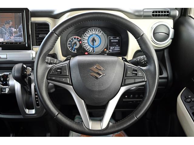 クロスビー ハイブリッドMZ LEDヘッドライト クルーズコントロール デュアルセンサーブレーキサポート スマートキー プッシュスタート ステアリングスイッチ パドルシフト シートヒーター 純正ナビ バックモニター(9枚目)