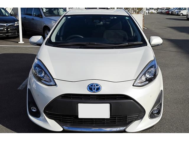 アクア Sスタイルブラック LEDヘッド・フォグライト スマートキー プッシュスタート トヨタセーフティセンス ステアリングスイッチ 純正ナビ バックモニター 純正ドライブレコーダー(5枚目)