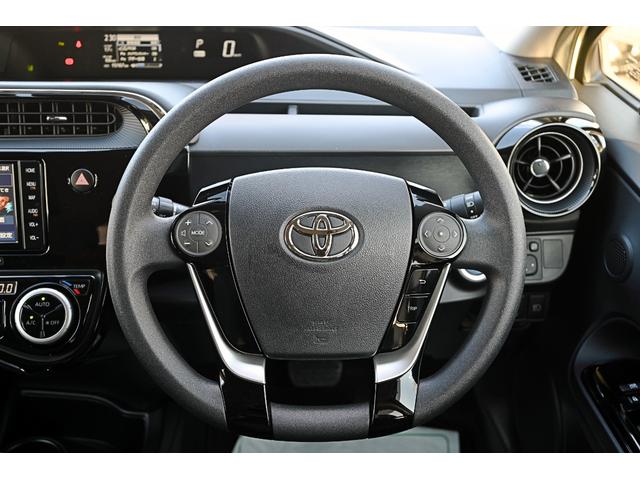 アクア Sスタイルブラック LEDヘッド・フォグライト スマートキー プッシュスタート トヨタセーフティセンス ステアリングスイッチ 純正ナビ バックモニター 純正ドライブレコーダー(8枚目)