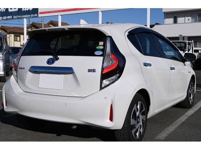 アクア Sスタイルブラック LEDヘッド・フォグライト スマートキー プッシュスタート トヨタセーフティセンス ステアリングスイッチ 純正ナビ バックモニター 純正ドライブレコーダー(42枚目)