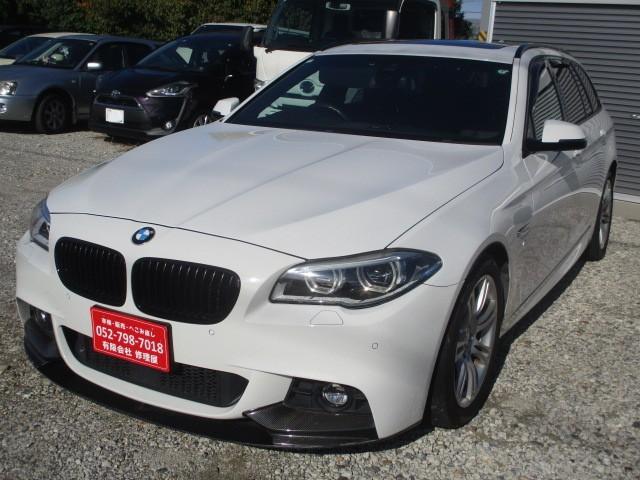 ５シリーズ ５２８ｉツーリング　Ｍスポーツ　Ｂｌｕｅｔｏｏｔｈ接続・ガラスルーフ・ＴＶ・ナビ・ＥＴＣ・バックカメラ・シートヒーター・クルーズコントロール・パワーシート・電動リアゲート・スマートキー・衝突被害軽減システム・横滑り防止装置（4枚目）