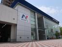 ズラッと並んだ展示車と大きな「N」の看板が目印です!
