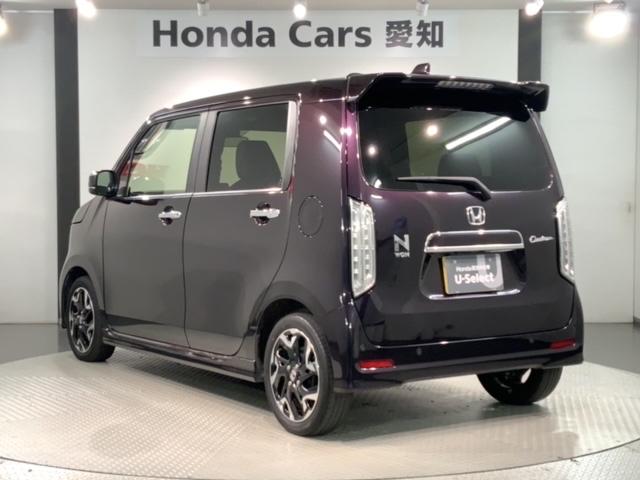 Ｎ－ＷＧＮカスタム Ｌ・ターボホンダセンシング　最長５年保証ワンオーナーナビＴＶ　ブレーキサポート　盗難警報装置　横滑り防止機能　サイドエアバック　クルーズＣ　ＬＥＤヘッド　リヤカメラ　タ－ボ　整備記録簿　ＡＡＣ　ＡＢＳ　ＥＴＣ付き　Ｗエアバッグ（48枚目）