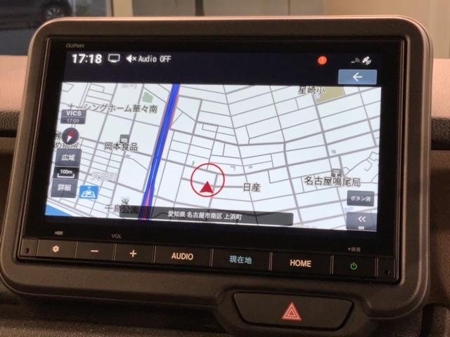 Ｎ－ＢＯＸジョイ ターボ　ＨＳＥＮＳＩＮＧ新車保証試乗車ワンオーナー　整備記録簿　ＬＥＤヘッド　ＥＴＣ車載器　オートエアコン　バックカメラ　両側電動ドア　パワーウィンドウ　キーフリー　シートヒーター　フルセグ　スマートキー（6枚目）