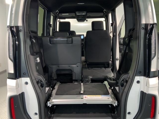 N-BOXカスタム スロープ HSENSING 福祉車両 新車保証 試乗車 ベンチシート Wパワスラ Bカメラ LEDヘッドライト シートヒーター フルセグTV ETC ABS スマートキー オートクルーズコントロール キーレス(37枚目)
