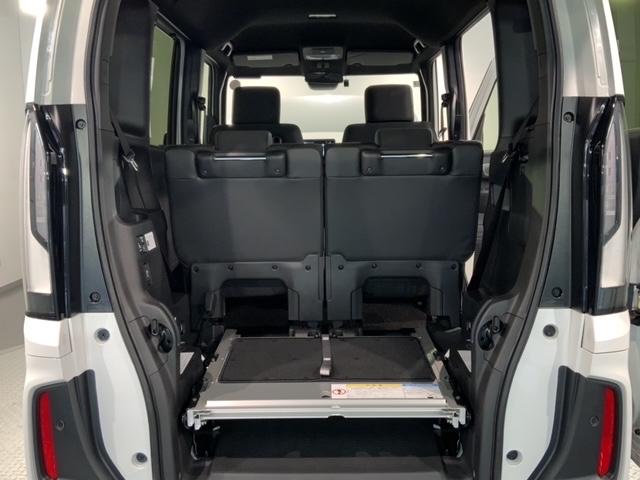 N-BOXカスタム スロープ HSENSING 福祉車両 新車保証 試乗車 ベンチシート Wパワスラ Bカメラ LEDヘッドライト シートヒーター フルセグTV ETC ABS スマートキー オートクルーズコントロール キーレス(38枚目)