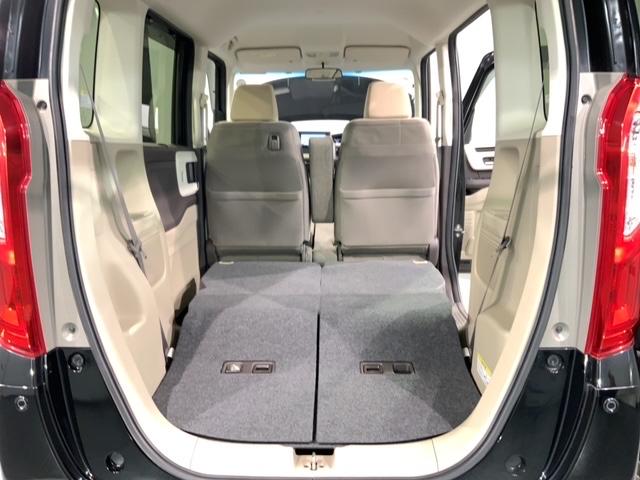 N-BOX G・Lホンダセンシング 最長5年保証ナビTVRカメラDVD レーダブレーキ Sヒータ ESC キーフリーシステム LEDライト フルセグ対応 バックM TVナビ スマートキー クルコン ETC 両席エアバック フルフラット(19枚目)