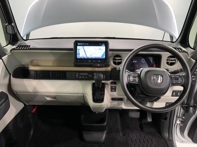 N-BOX ベースグレード コンフォートパッケージ H SENSING 新車保証 試乗車 ワンオ-ナ- ナビVXM-245ZFEi TV Rカメラ BTオ-ディオ シ-トヒ-タ- ETC LEDライト 両側電動ドア VSA 禁煙(9枚目)