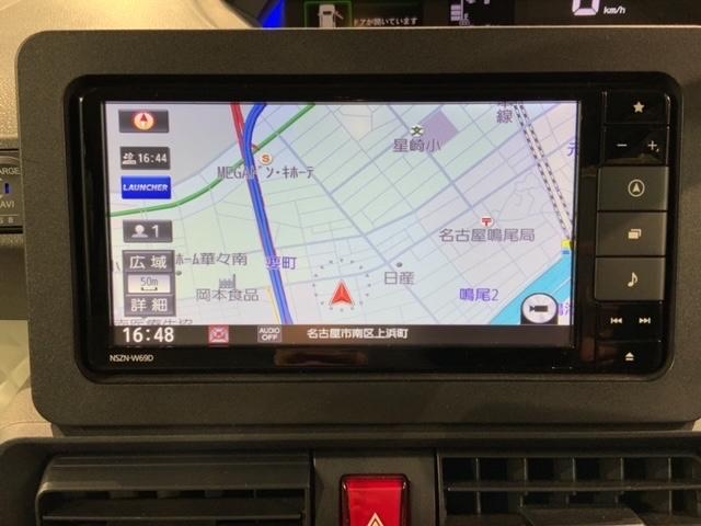 タント Ｘターボ　最長５年保証　ナビ　ＴＶ　Ｒカメラ　マルチビュー　ＢＴオ－ディオ　ＤＶＤ　ドラレコ　衝突軽減Ｂ　ＥＴＣ　ＬＥＤライト　横滑り防止　クルコン　スマートキー　盗難防止装置　整備記録簿　ＡＡＣ　Ｗエアバッグ（5枚目）