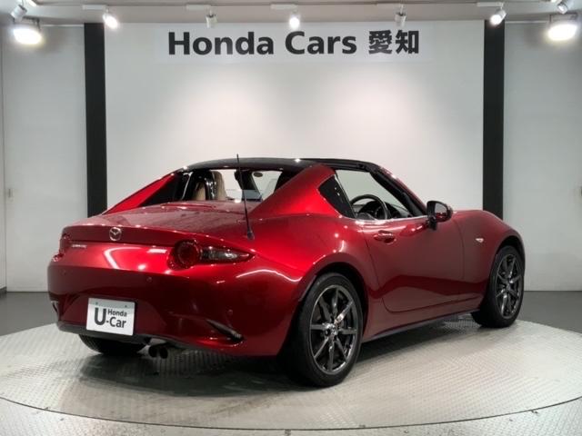 ロードスターRF VS 革シ-ト 最長5年保証 純正ナビ TV BTオ-ディオ DVD LEDライト 横滑り防止 シ-トヒ-タ- クルコン アルミ スマ-トキ- 盗難防止装置 整備記録簿 AAC スペアキ- Wエアバッグ(50枚目)