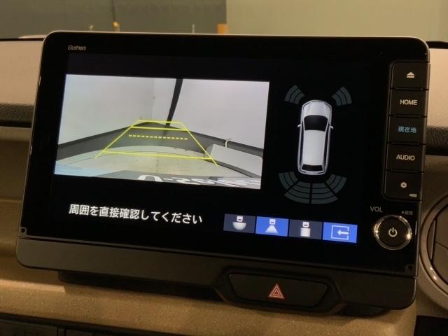 Ｎ－ＢＯＸ ファッションスタイル　コンフォ－トパッケ－ジ　Ｈ　ＳＥＮＳＩＮＧ　新車保証　試乗車　ワンオ－ナ－　ナビＬＸＭ－２４２ＮＢｉ　ＴＶ　Ｒカメラ　ＣＤ録音　ＢＴオ－ディオ　ＤＶＤ　シ－トヒ－タ－　ＥＴＣ　ＬＥＤライト　両電動ドア（7枚目）