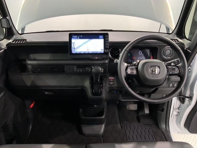 Ｎ－ＢＯＸカスタム ターボ　Ｈ　ＳＥＮＳＩＮＧ　新車保証　試乗車　ワンオ－ナ－　ナビＬＸＵ－２４２ＮＢｉ　ＴＶ　Ｒカメラ　ＣＤ録音　ＢＴオ－ディオ　ＤＶＤ　シ－トヒ－タ－　ＥＴＣ　ＬＥＤライト　両側電動ドア　ＶＳＡ　クルコン（9枚目）