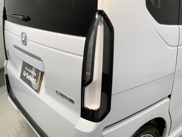 Ｎ－ＢＯＸカスタム ターボ　Ｈ　ＳＥＮＳＩＮＧ　新車保証　試乗車　ワンオ－ナ－　ナビＬＸＵ－２４２ＮＢｉ　ＴＶ　Ｒカメラ　ＣＤ録音　ＢＴオ－ディオ　ＤＶＤ　シ－トヒ－タ－　ＥＴＣ　ＬＥＤライト　両側電動ドア　ＶＳＡ　クルコン（45枚目）
