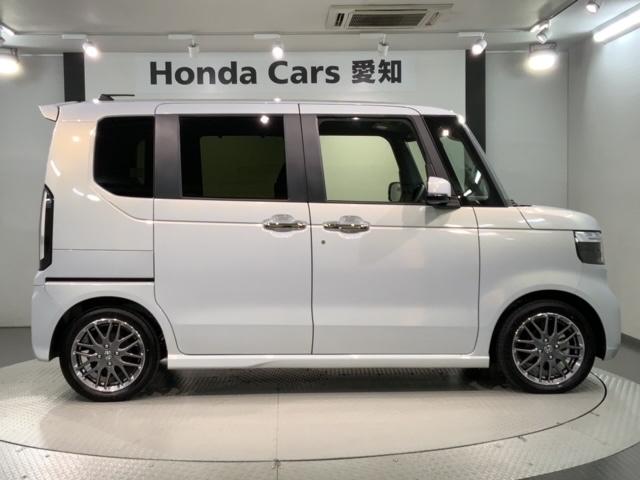 Ｎ－ＢＯＸカスタム ターボ　Ｈ　ＳＥＮＳＩＮＧ　新車保証　試乗車　ワンオ－ナ－　ナビＬＸＵ－２４２ＮＢｉ　ＴＶ　Ｒカメラ　ＣＤ録音　ＢＴオ－ディオ　ＤＶＤ　シ－トヒ－タ－　ＥＴＣ　ＬＥＤライト　両側電動ドア　ＶＳＡ　クルコン（51枚目）