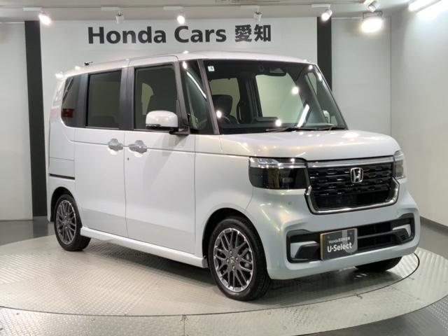 Ｎ－ＢＯＸカスタム ターボ　Ｈ　ＳＥＮＳＩＮＧ　新車保証　試乗車　ワンオ－ナ－　ナビＬＸＵ－２４２ＮＢｉ　ＴＶ　Ｒカメラ　ＣＤ録音　ＢＴオ－ディオ　ＤＶＤ　シ－トヒ－タ－　ＥＴＣ　ＬＥＤライト　両側電動ドア　ＶＳＡ　クルコン（52枚目）