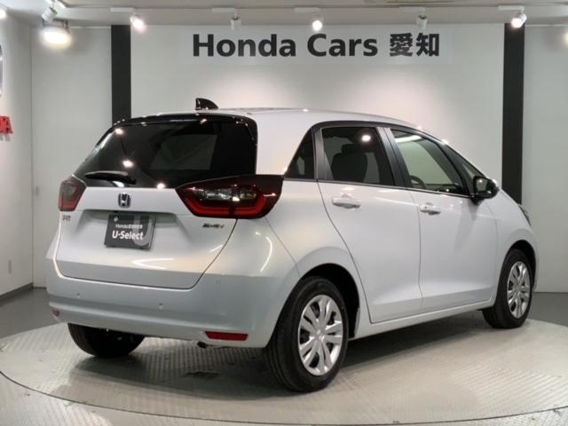 フィット e:HEVホーム H SENSING 新車保証 試乗車 ワンオーナー 純正ナビ TV Rカメラ BTオ-ディオ ETC LEDライト VSA クルコン スマートキー 盗難防止装置 整備記録簿 AAC Wエアバッグ(50枚目)