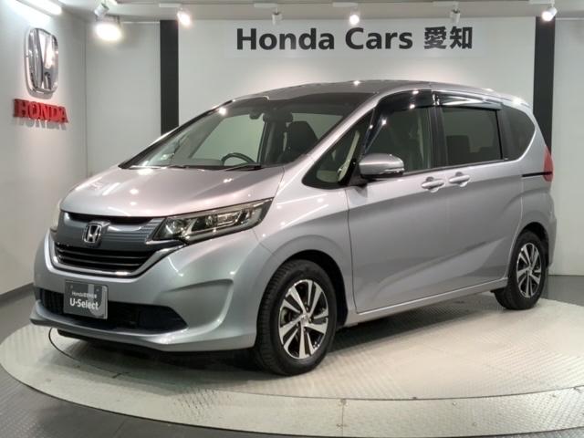 フリード Ｇ・ホンダセンシング　１年保証　ワンオーナー　ナビＶＸＭ－１７４ＶＦｉ　ＴＶ　Ｒカメラ　ＢＴオ－ディオ　ＤＶＤ　ＥＴＣ　ＬＥＤライト　ＶＳＡ　両側電動ドア　クルコン　アルミ　スマートキー　盗難防止装置　整備記録簿　ＡＡＣ（46枚目）