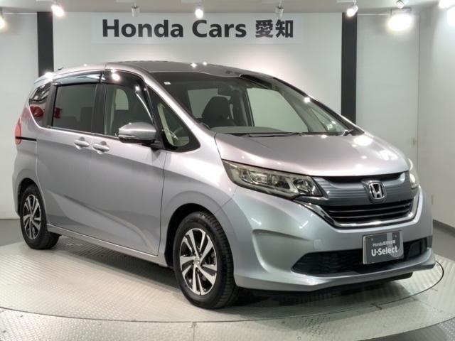 フリード Ｇ・ホンダセンシング　１年保証　ワンオーナー　ナビＶＸＭ－１７４ＶＦｉ　ＴＶ　Ｒカメラ　ＢＴオ－ディオ　ＤＶＤ　ＥＴＣ　ＬＥＤライト　ＶＳＡ　両側電動ドア　クルコン　アルミ　スマートキー　盗難防止装置　整備記録簿　ＡＡＣ（52枚目）
