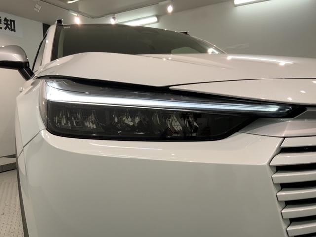 ヴェゼル ｅ：ＨＥＶＸ・ＨｕＮＴパッケージ　Ｈ　ＳＥＮＳＩＮＧ　新車保証　試乗車　ワンオーナー　ナビＬＸＭ－２４２ＺＦＮｉ　ＴＶ　Ｒカメラ　ＢＴオ－ディオ　ＥＴＣ　ＬＥＤライト　ＶＳＡ　シートヒーター　クルコン　アルミ　フォグ　スマートキー（8枚目）