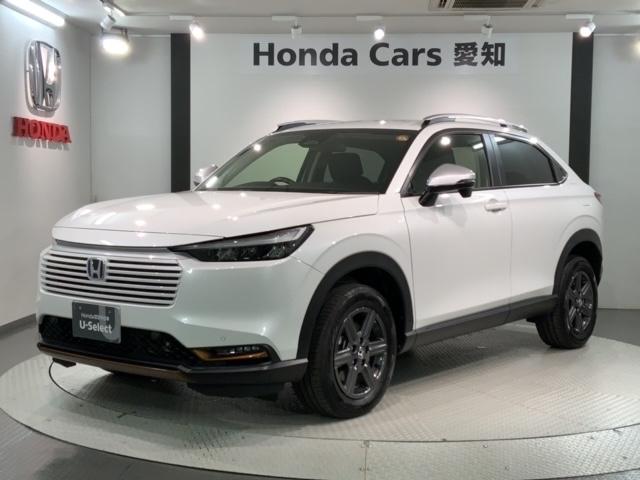 ヴェゼル ｅ：ＨＥＶＸ・ＨｕＮＴパッケージ　Ｈ　ＳＥＮＳＩＮＧ　新車保証　試乗車　ワンオーナー　ナビＬＸＭ－２４２ＺＦＮｉ　ＴＶ　Ｒカメラ　ＢＴオ－ディオ　ＥＴＣ　ＬＥＤライト　ＶＳＡ　シートヒーター　クルコン　アルミ　フォグ　スマートキー（46枚目）