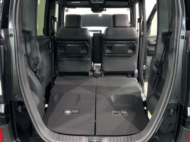 Ｎ－ＢＯＸカスタム ターボ　Ｈ　ＳＥＮＳＩＮＧ　新車保証　試乗車　ワンオ－ナ－　ナビＬＸＵ－２４２ＮＢｉ　ＴＶ　Ｒカメラ　ＣＤ録音　ＢＴオ－ディオ　ＤＶＤ　シ－トヒ－タ－　ＥＴＣ　ＬＥＤライト　両側電動ドア　横滑り防止　クルコン（19枚目）