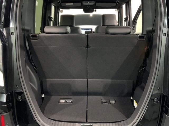 Ｎ－ＢＯＸカスタム ターボ　Ｈ　ＳＥＮＳＩＮＧ　新車保証　試乗車　ワンオ－ナ－　ナビＬＸＵ－２４２ＮＢｉ　ＴＶ　Ｒカメラ　ＣＤ録音　ＢＴオ－ディオ　ＤＶＤ　シ－トヒ－タ－　ＥＴＣ　ＬＥＤライト　両側電動ドア　横滑り防止　クルコン（37枚目）