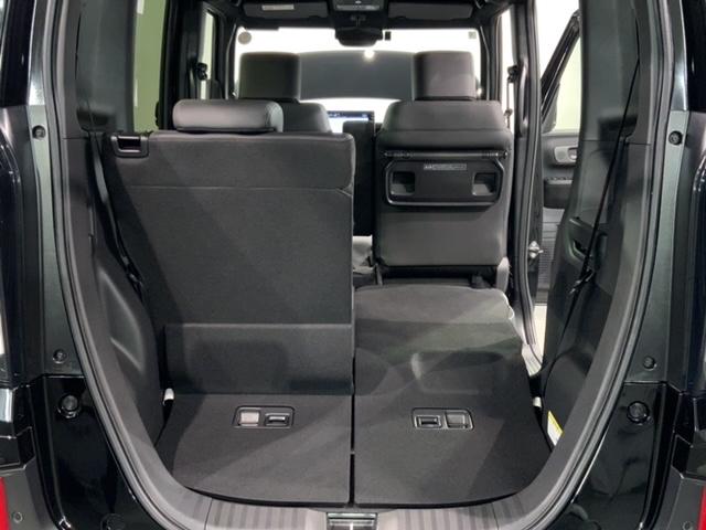 Ｎ－ＢＯＸカスタム ターボ　Ｈ　ＳＥＮＳＩＮＧ　新車保証　試乗車　ワンオ－ナ－　ナビＬＸＵ－２４２ＮＢｉ　ＴＶ　Ｒカメラ　ＣＤ録音　ＢＴオ－ディオ　ＤＶＤ　シ－トヒ－タ－　ＥＴＣ　ＬＥＤライト　両側電動ドア　横滑り防止　クルコン（38枚目）