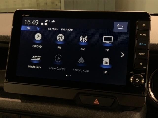 Ｎ－ＢＯＸカスタム ターボ　Ｈ　ＳＥＮＳＩＮＧ　新車保証　試乗車　ワンオ－ナ－　ナビＬＸＵ－２４２ＮＢｉ　ＴＶ　Ｒカメラ　ＣＤ録音　ＢＴオ－ディオ　ＤＶＤ　シ－トヒ－タ－　ＥＴＣ　ＬＥＤライト　両側電動ドア　横滑り防止　クルコン（40枚目）