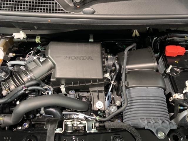 Ｎ－ＢＯＸカスタム ターボ　Ｈ　ＳＥＮＳＩＮＧ　新車保証　試乗車　ワンオ－ナ－　ナビＬＸＵ－２４２ＮＢｉ　ＴＶ　Ｒカメラ　ＣＤ録音　ＢＴオ－ディオ　ＤＶＤ　シ－トヒ－タ－　ＥＴＣ　ＬＥＤライト　両側電動ドア　横滑り防止　クルコン（44枚目）