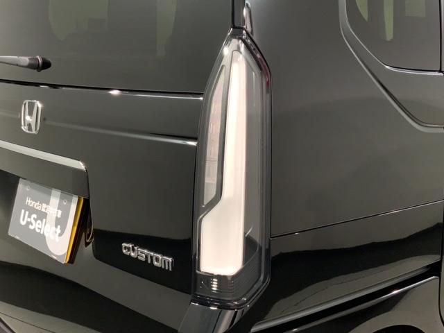 Ｎ－ＢＯＸカスタム ターボ　Ｈ　ＳＥＮＳＩＮＧ　新車保証　試乗車　ワンオ－ナ－　ナビＬＸＵ－２４２ＮＢｉ　ＴＶ　Ｒカメラ　ＣＤ録音　ＢＴオ－ディオ　ＤＶＤ　シ－トヒ－タ－　ＥＴＣ　ＬＥＤライト　両側電動ドア　横滑り防止　クルコン（45枚目）