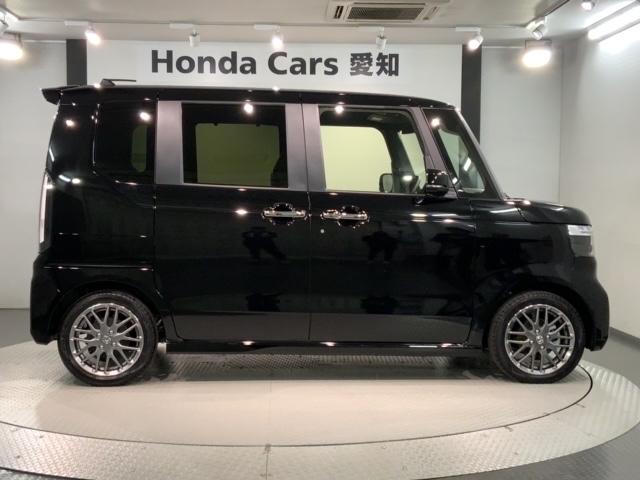 Ｎ－ＢＯＸカスタム ターボ　Ｈ　ＳＥＮＳＩＮＧ　新車保証　試乗車　ワンオ－ナ－　ナビＬＸＵ－２４２ＮＢｉ　ＴＶ　Ｒカメラ　ＣＤ録音　ＢＴオ－ディオ　ＤＶＤ　シ－トヒ－タ－　ＥＴＣ　ＬＥＤライト　両側電動ドア　横滑り防止　クルコン（51枚目）