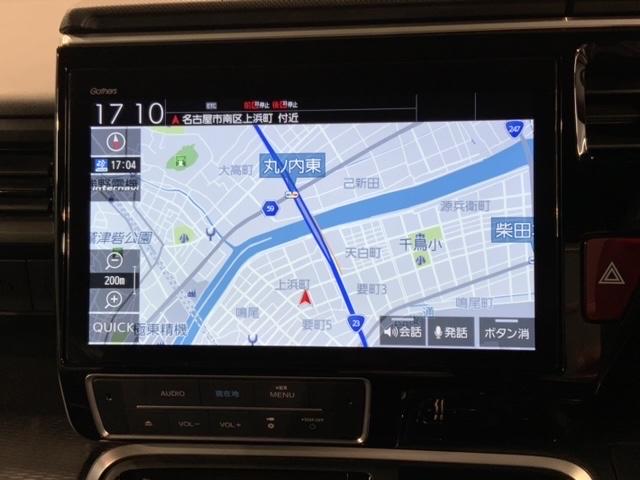 アップルカープレイ対応ギャザズナビ搭載です。知らない道も安心ですね！