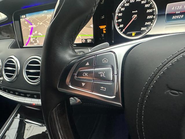 Ｓクラス Ｓ５５０　クーペ　ＡＭＧライン　新品Ｓ６３仕様バンパー！新品Ｓ６３仕様リアディフーザー！４本出しマフラーカッター！パナメリカーナグリル！新品６３仕様２０インチアルミホイール！新品タイヤ！ＡＭＧ純正フロントバッジ！ローダウン！（48枚目）