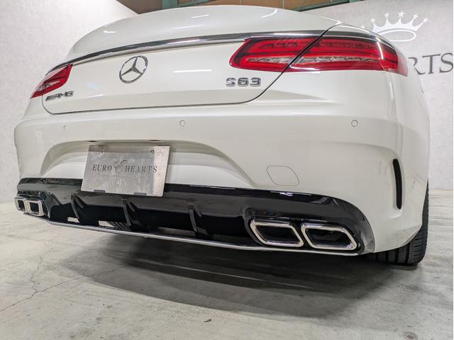 Ｓクラス Ｓ５５０　クーペ　ＡＭＧライン　新品Ｓ６３仕様バンパー！新品Ｓ６３仕様リアディフーザー！４本出しマフラーカッター！パナメリカーナグリル！新品６３仕様２０インチアルミホイール！新品タイヤ！ＡＭＧ純正フロントバッジ！ローダウン！（76枚目）