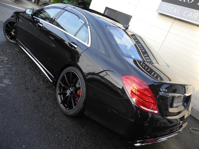 S550ロング 1オーナ 黒革 S65仕様 ZEESマフラー(6枚目)