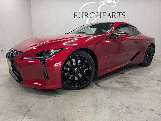 ＬＣ ＬＣ５００ｈ　ＨＵＤ　純正２１インチＡＷブラックペイント　新品タイヤ　レクサスセーフティーセンスプラス　レーダークルーズコントロール　レーンキーピングアシスト　ＢＳＭ　ＣＦＲＰルーフ　各所ブラックペイントカスタム（5枚目）
