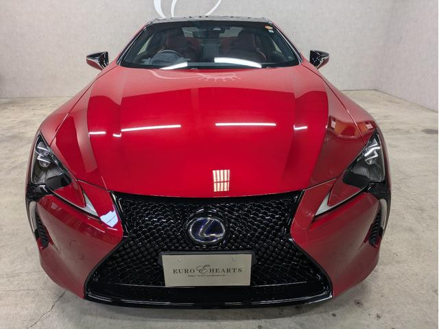 ＬＣ ＬＣ５００ｈ　ＨＵＤ　純正２１インチＡＷブラックペイント　新品タイヤ　レクサスセーフティーセンスプラス　レーダークルーズコントロール　レーンキーピングアシスト　ＢＳＭ　ＣＦＲＰルーフ　各所ブラックペイントカスタム（21枚目）
