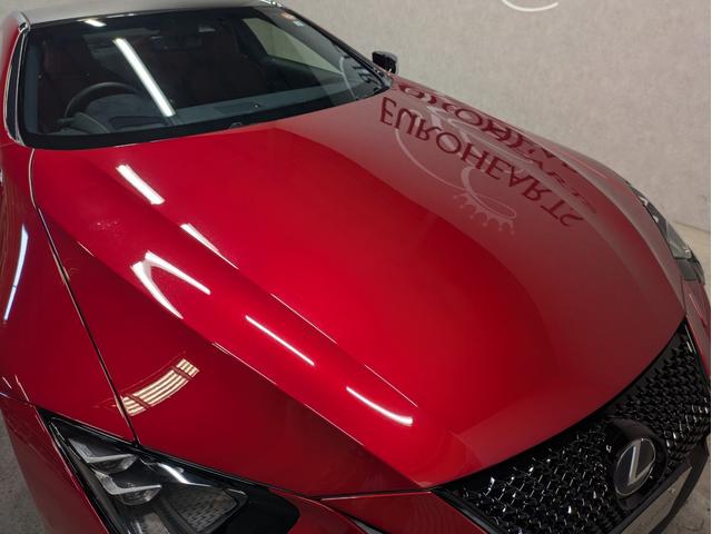 ＬＣ ＬＣ５００ｈ　ＨＵＤ　純正２１インチＡＷブラックペイント　新品タイヤ　レクサスセーフティーセンスプラス　レーダークルーズコントロール　レーンキーピングアシスト　ＢＳＭ　ＣＦＲＰルーフ　各所ブラックペイントカスタム（22枚目）