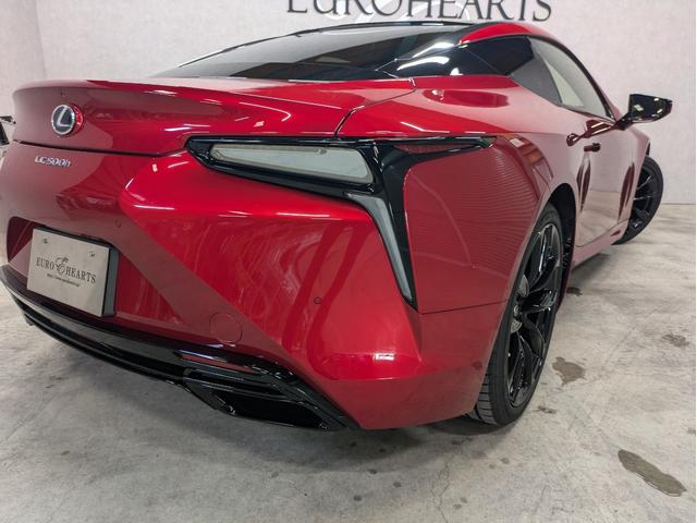 ＬＣ ＬＣ５００ｈ　ＨＵＤ　純正２１インチＡＷブラックペイント　新品タイヤ　レクサスセーフティーセンスプラス　レーダークルーズコントロール　レーンキーピングアシスト　ＢＳＭ　ＣＦＲＰルーフ　各所ブラックペイントカスタム（43枚目）