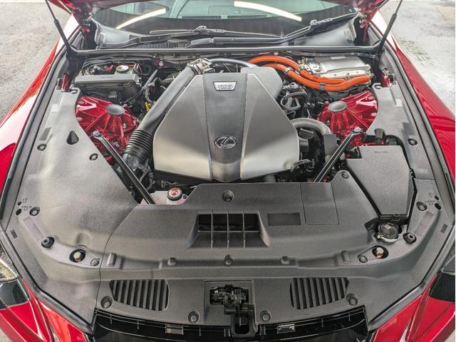 ＬＣ ＬＣ５００ｈ　ＨＵＤ　純正２１インチＡＷブラックペイント　新品タイヤ　レクサスセーフティーセンスプラス　レーダークルーズコントロール　レーンキーピングアシスト　ＢＳＭ　ＣＦＲＰルーフ　各所ブラックペイントカスタム（50枚目）