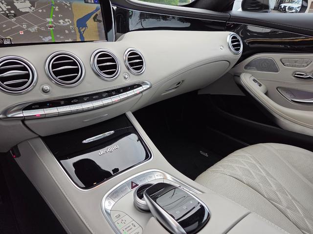 Ｓクラス Ｓ５５０　４マチック　クーペ　エディション　１　左ハンドル　１８８台限定車　スワロクリスタルＰＫＧ　ナイトビューアシスト　デジーノインテリア　白革エアシート　後期Ｓ６３仕様エアロ＆グリル＆２０インチＡＷ＆レッドキャリパ　３６０°カメラ　全塗装済黒（11枚目）