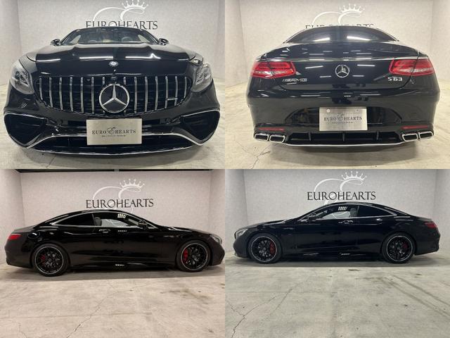 Ｓクラス Ｓ５５０　４マチック　クーペ　エディション　１　左ハンドル　１８８台限定車　スワロクリスタルＰＫＧ　ナイトビューアシスト　デジーノインテリア　白革エアシート　後期Ｓ６３仕様エアロ＆グリル＆２０インチＡＷ＆レッドキャリパ　３６０°カメラ　全塗装済黒（19枚目）