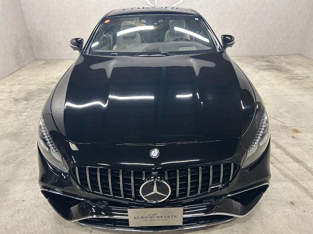 Ｓクラス Ｓ５５０　４マチック　クーペ　エディション　１　左ハンドル　１８８台限定車　スワロクリスタルＰＫＧ　ナイトビューアシスト　デジーノインテリア　白革エアシート　後期Ｓ６３仕様エアロ＆グリル＆２０インチＡＷ＆レッドキャリパ　３６０°カメラ　全塗装済黒（35枚目）