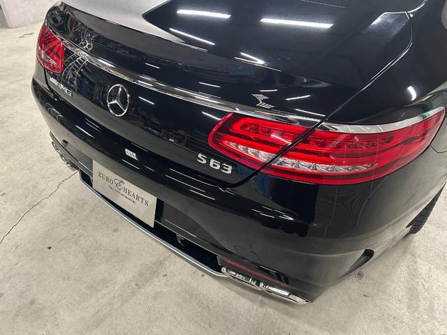 Ｓクラス Ｓ５５０　４マチック　クーペ　エディション　１　左ハンドル　１８８台限定車　スワロクリスタルＰＫＧ　ナイトビューアシスト　デジーノインテリア　白革エアシート　後期Ｓ６３仕様エアロ＆グリル＆２０インチＡＷ＆レッドキャリパ　３６０°カメラ　全塗装済黒（38枚目）