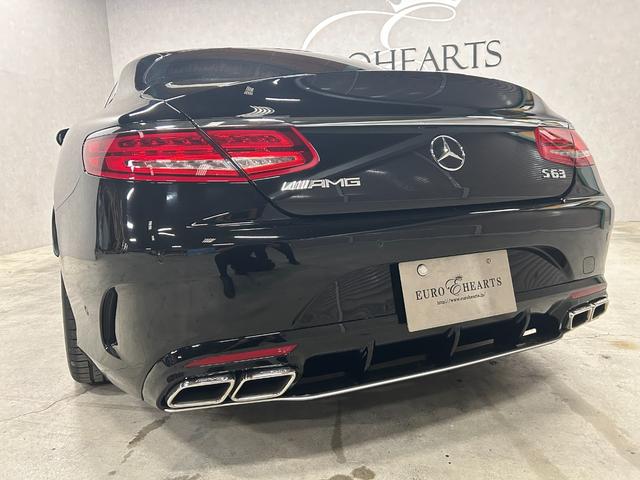 Ｓクラス Ｓ５５０　４マチック　クーペ　エディション　１　左ハンドル　１８８台限定車　スワロクリスタルＰＫＧ　ナイトビューアシスト　デジーノインテリア　白革エアシート　後期Ｓ６３仕様エアロ＆グリル＆２０インチＡＷ＆レッドキャリパ　３６０°カメラ　全塗装済黒（40枚目）
