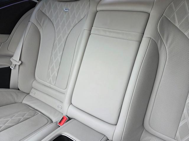 Ｓクラス Ｓ５５０　４マチック　クーペ　エディション　１　左ハンドル　１８８台限定車　スワロクリスタルＰＫＧ　ナイトビューアシスト　デジーノインテリア　白革エアシート　後期Ｓ６３仕様エアロ＆グリル＆２０インチＡＷ＆レッドキャリパ　３６０°カメラ　全塗装済黒（62枚目）