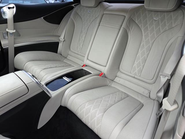 Ｓクラス Ｓ５５０　４マチック　クーペ　エディション　１　左ハンドル　１８８台限定車　スワロクリスタルＰＫＧ　ナイトビューアシスト　デジーノインテリア　白革エアシート　後期Ｓ６３仕様エアロ＆グリル＆２０インチＡＷ＆レッドキャリパ　３６０°カメラ　全塗装済黒（72枚目）