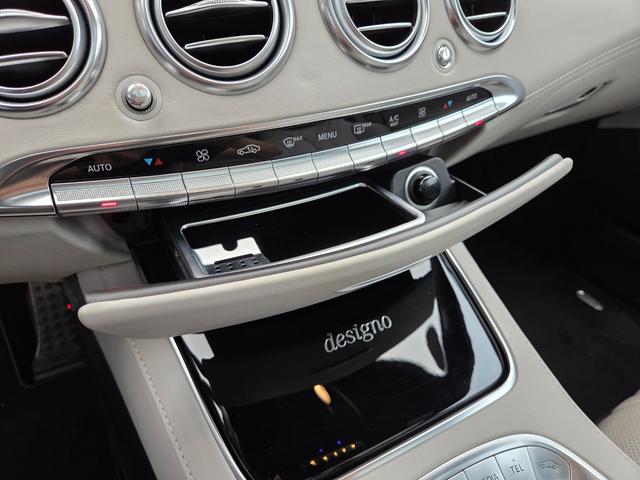 Ｓクラス Ｓ５５０　４マチック　クーペ　エディション　１　左ハンドル　１８８台限定車　スワロクリスタルＰＫＧ　ナイトビューアシスト　デジーノインテリア　白革エアシート　後期Ｓ６３仕様エアロ＆グリル＆２０インチＡＷ＆レッドキャリパ　３６０°カメラ　全塗装済黒（74枚目）