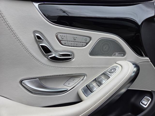 Ｓクラス Ｓ５５０　４マチック　クーペ　エディション　１　左ハンドル　１８８台限定車　スワロクリスタルＰＫＧ　ナイトビューアシスト　デジーノインテリア　白革エアシート　後期Ｓ６３仕様エアロ＆グリル＆２０インチＡＷ＆レッドキャリパ　３６０°カメラ　全塗装済黒（80枚目）