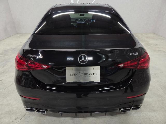 Ｃクラス Ｃ２００アバンギャルド　新品Ｃ６３ＳＥ仕様エアロ＆グリル＆２０インチＡＷ＆新品Ｈ＆Ｒダウンサス　Ｃ６３ＳＥサイドスカート　３６０°カメラ　新品タイヤ　新品４本出しマフラーカッター　黒ハーフレザーシート（61枚目）